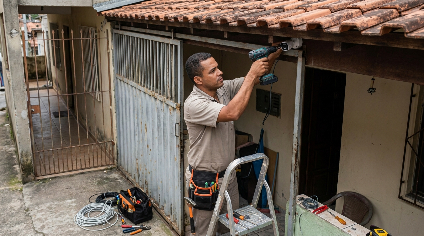 Instalacao de cameras de seguranca em Passo Fundo‑RS