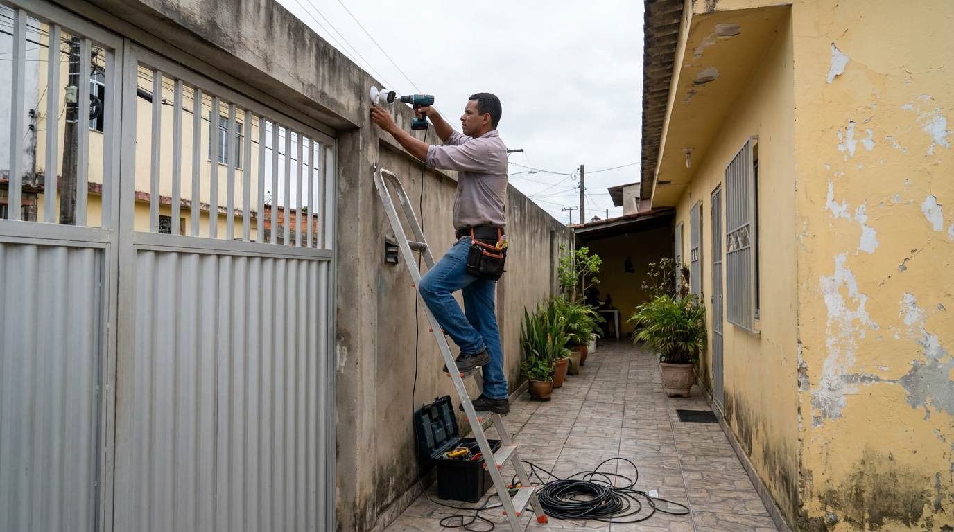 Instalacao de cameras de seguranca profissional em Passo Fundo‑RS