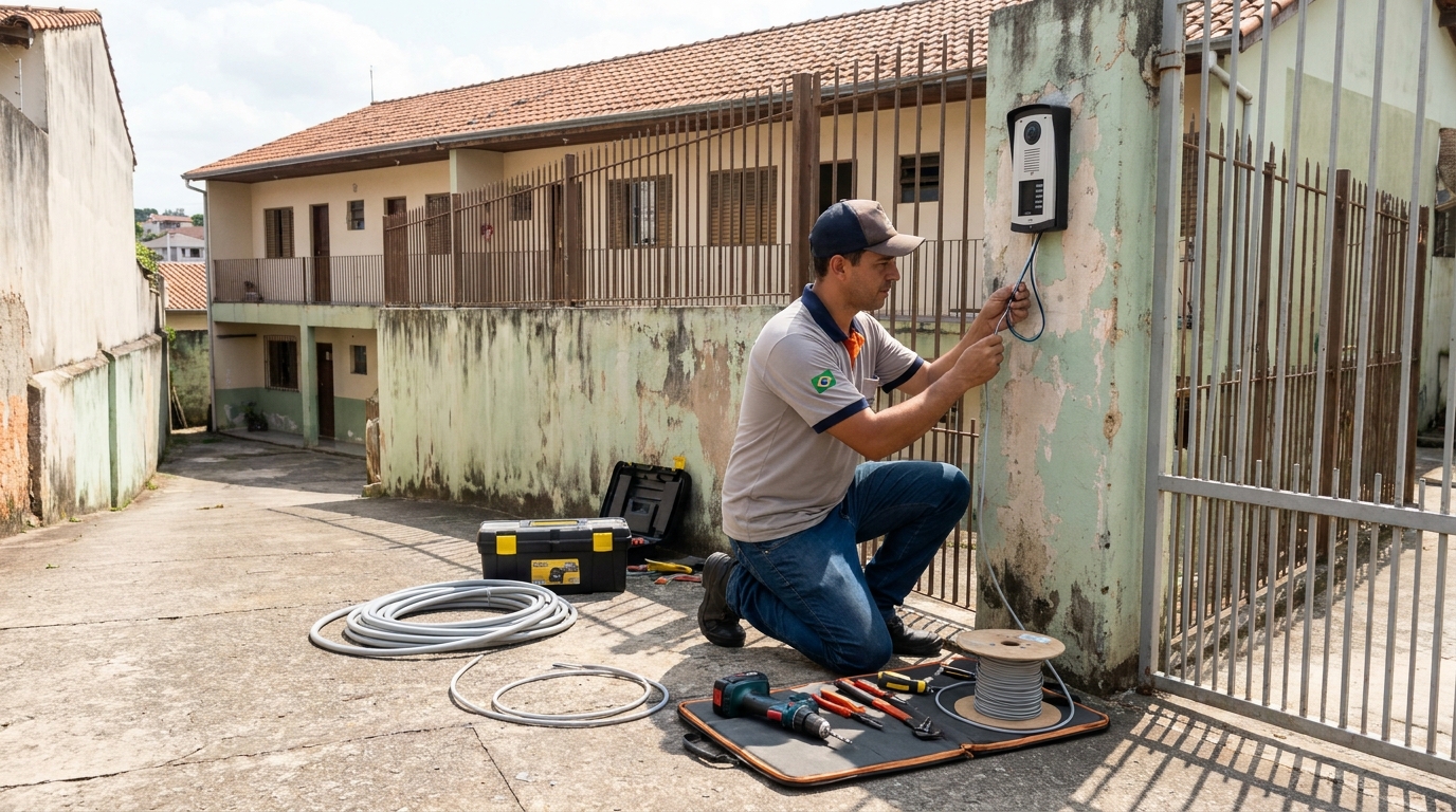 Instalacao de interfone residencial em Passo Fundo‑RS