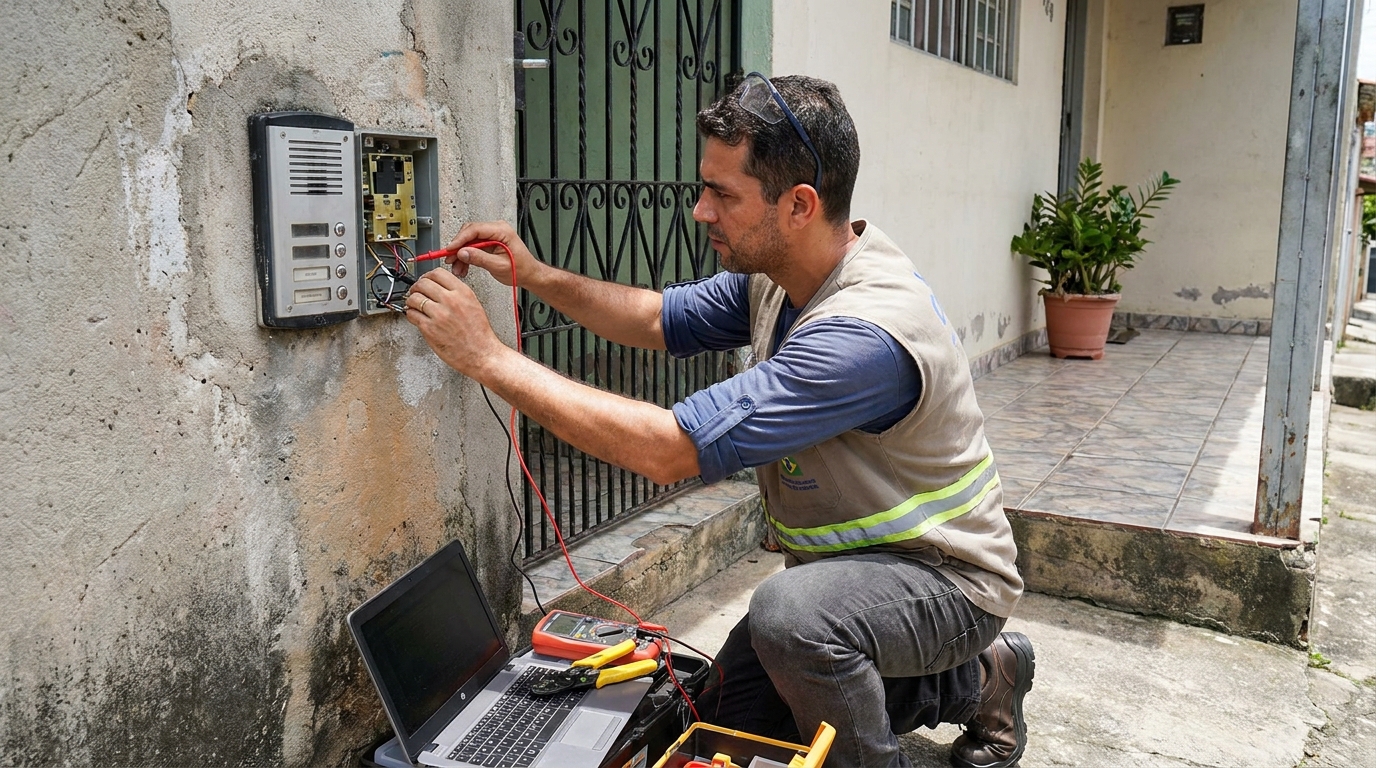 Reparo de interfone em Passo Fundo‑RS